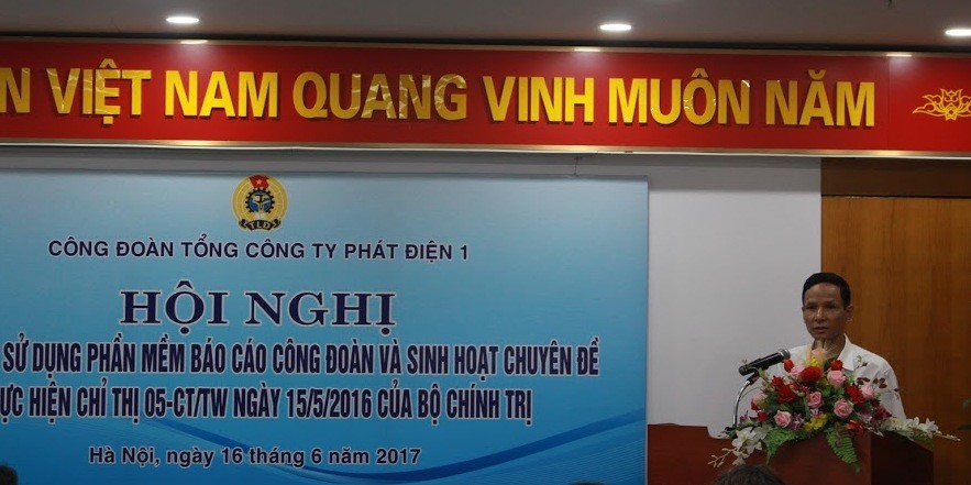 Tập huấn công tác báo cáo Công đoàn năm 2017 và sinh hoạt chuyên đề thực hiện chỉ thị 05/CT-TW của Bộ chính trị