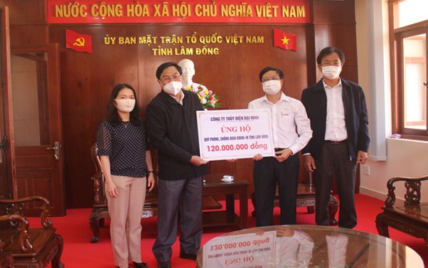 Hoạt động Thủy điện Đại Ninh nhân Tháng tri ân khách hàng EVN năm 2021