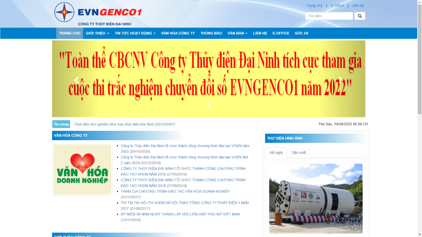 CBCNV Công ty Thủy điện Đại Ninh tích cực tham gia Cuộc thi trắc nghiệm kiến thức về chuyển đổi số trên mạng Internet năm 2022