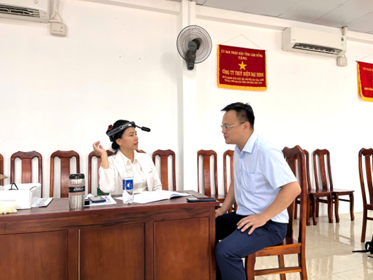 CÔNG TY THỦY ĐIỆN ĐẠI NINH  TỔ CHỨC KHÁM SỨC KHỎE ĐỊNH KỲ VÀ KHÁM BỆNH NGHỀ NGHIỆP ĐỢT 1 NĂM 2025 CHO NGƯỜI LAO ĐỘNG