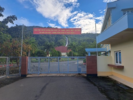 CÔNG TY THỦY ĐIỆN ĐẠI NINH TÍCH CỰC HƯỞNG ỨNG CUỘC THI “XANH - SẠCH - ĐẸP - AN TOÀN TẠI NƠI LÀM VIỆC”