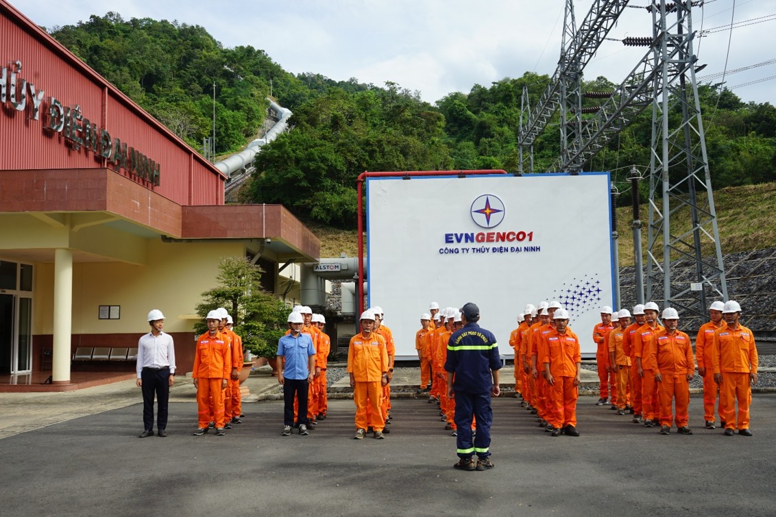 CÔNG TY THỦY ĐIỆN ĐẠI NINH NÂNG CAO HIỆU QUẢ CÔNG TÁC AN TOÀN, VỆ SINH LAO ĐỘNG